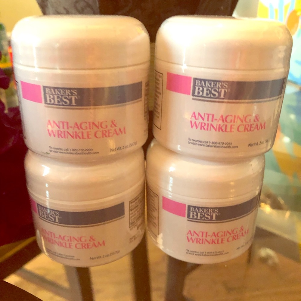 Bakers Best lot of 4 wrinkle cream